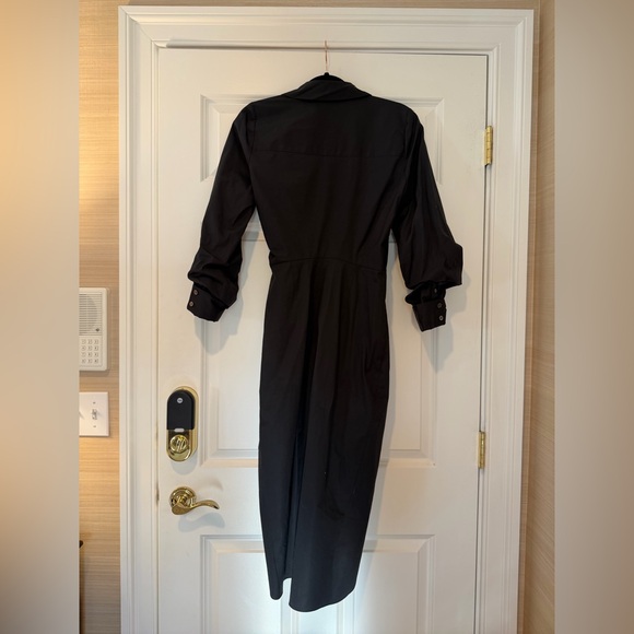 Veronica Beard Afton Dress in Black - Picture 5 of 7